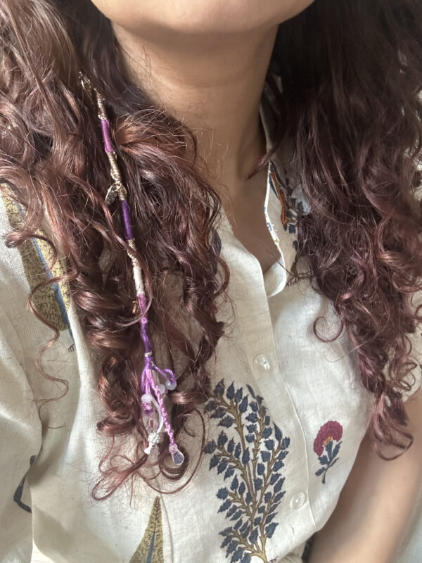 Mystic Lilac Hair Charm