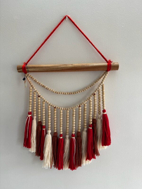 The Scarlet Fringe Wall Hanging