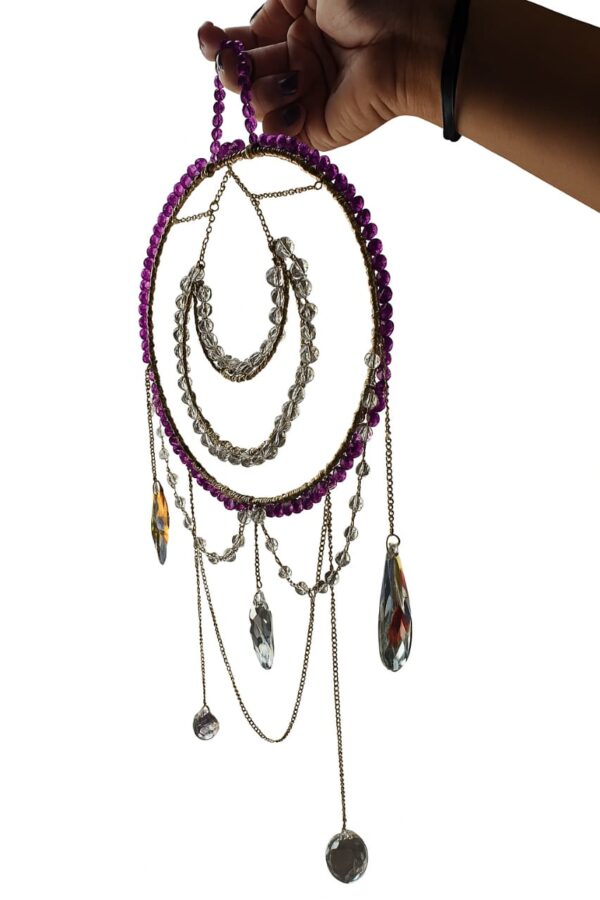Mystic Moonlight Crystal Hanger  Celestial Cascade Sun Catcher - Image 4