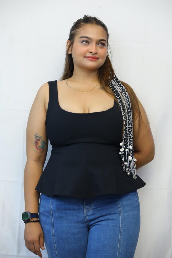 Monochrome Magic Hair Wrap - Image 4